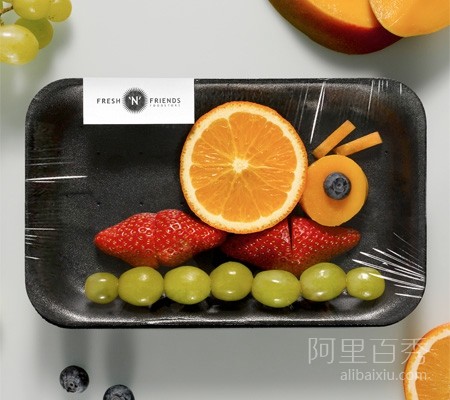 俏皮可爱的水果拼盘,不怕孩子再挑食--置顶表情